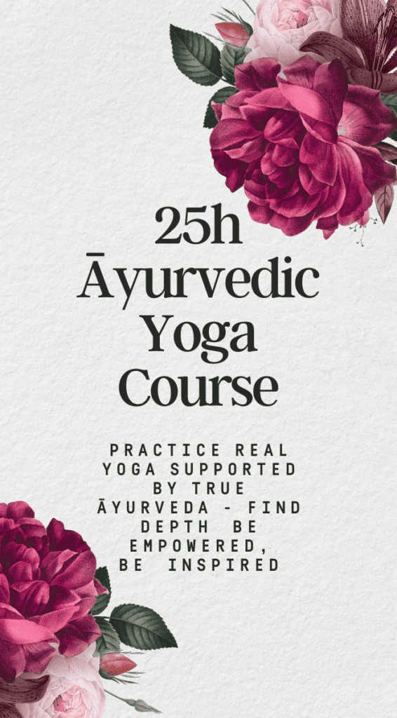 25 Hour Ayurveda & Yoga Course
